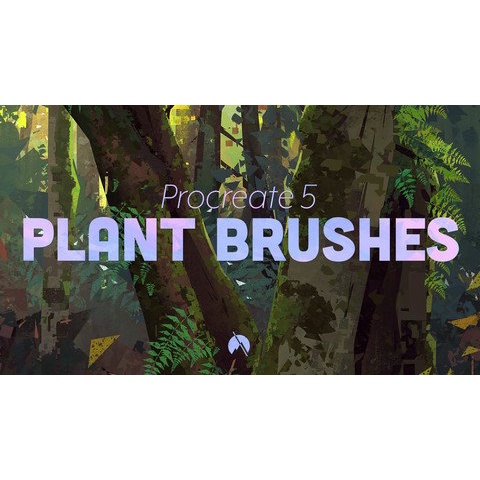 Procreate Brush - Plant Brushes: 37 Custom Brushes for Procreate