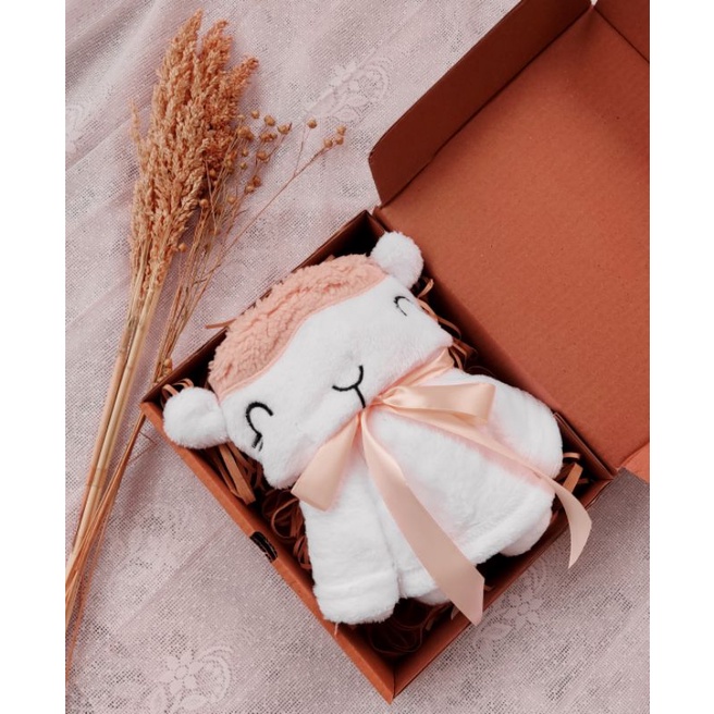 hampers bayi /kado bayi/ gift box-Domba putih