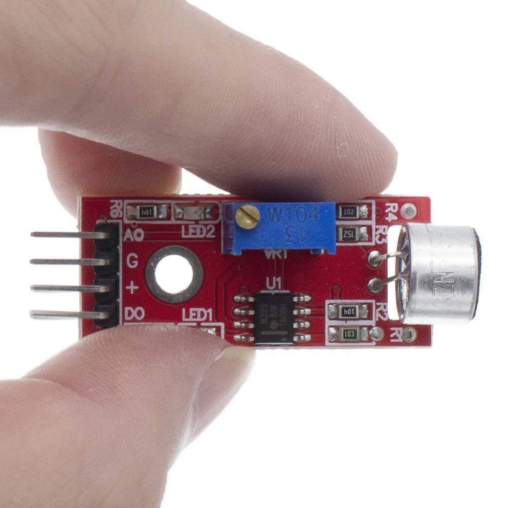 Microphone Sensor Agustina PIC AVR Microphone Komponen Elektronik Modul Deteksi Suara