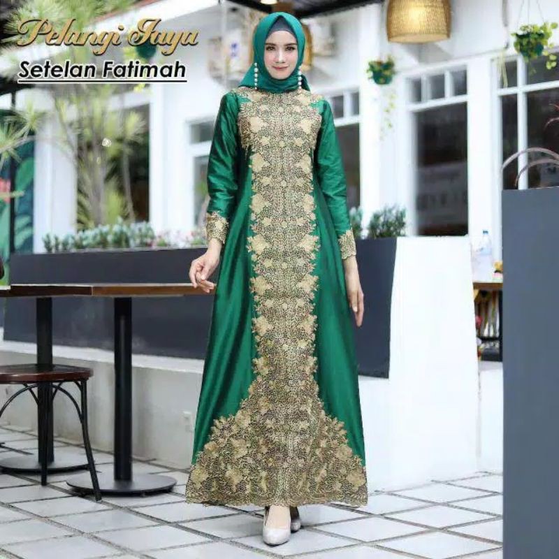 [COD]GAMIS FATIMAH/GAMIS ORIGINAL/GAMIS TAFETTA/BY PELANGI JAYA