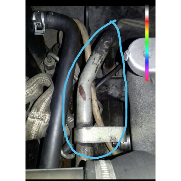 PIPE OIL COOLER PANTHER 25 TURBO