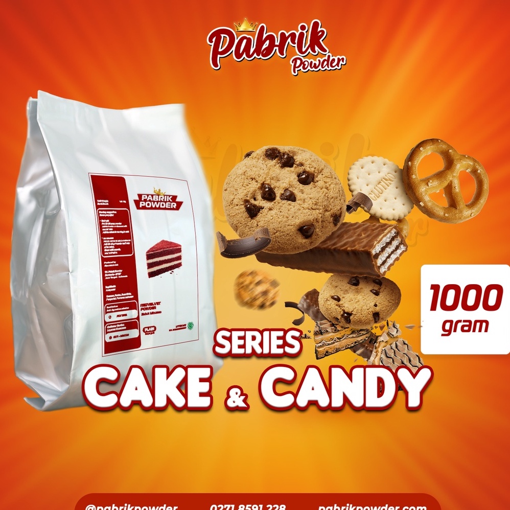 Powder Minuman Varian Cake &amp; Candy 1000 gram