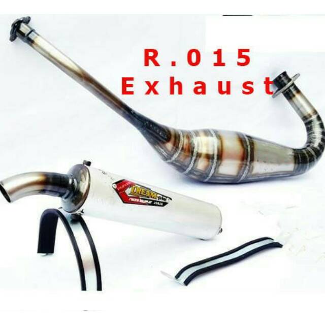 Knalpot Racing Ninja Creampie Jogja Galvanis Vernis Buat Ninja R, RR, SS
