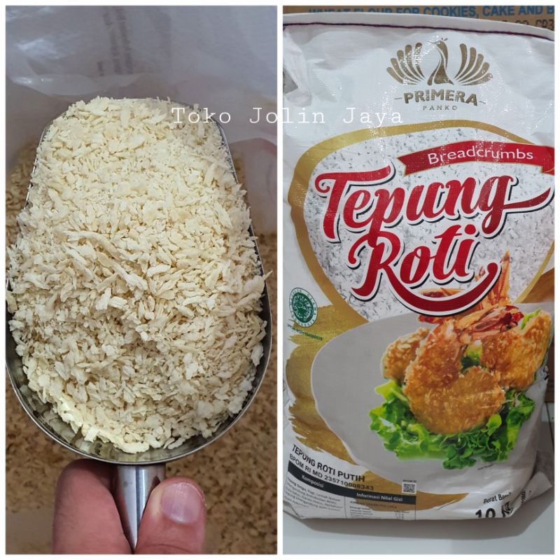 

250g Primera Panko tepung panir putih kiloan / breadcrumbs kiloan