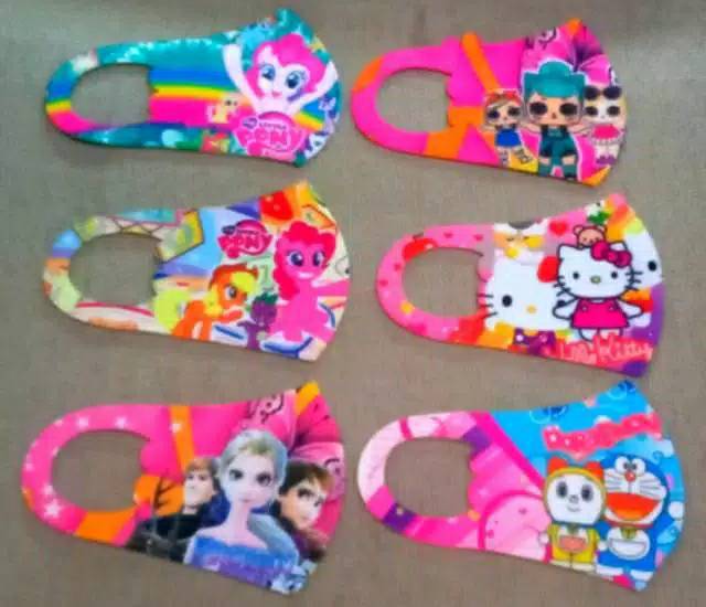 Masker Scuba Premium Motif Anak