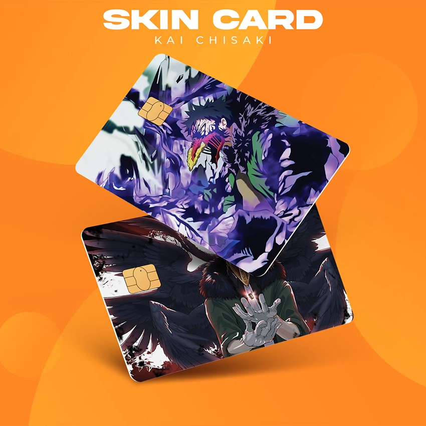 [BM Skin Card] KAI CHISAKI ||  Garskin | Cover ATM / E - Money / Flazz - Anti Air