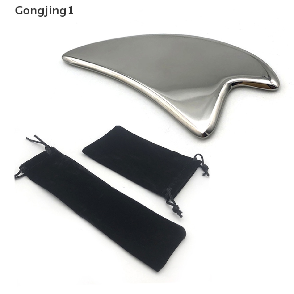 Gongjing1 Alat Pijat Otot Bahan Stainless Steel