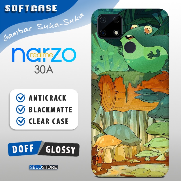 Softcase Realme Narzo 30A Custom