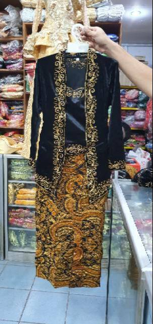 Kebaya Beludru Adat Jawa Anak Paud - TK - SD - SMP