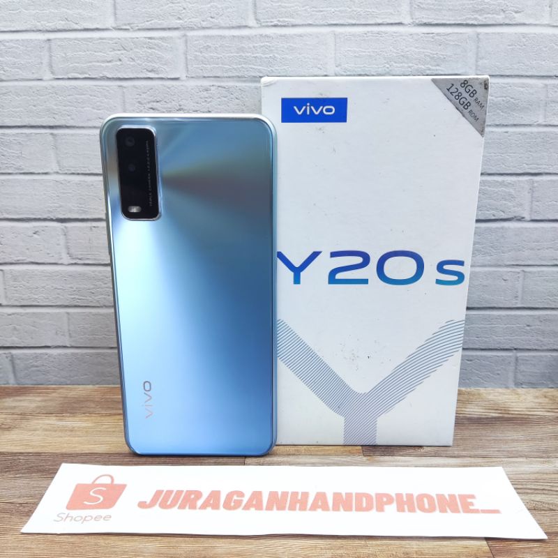 Vivo Y20S 8/128GB HP Second Seken Bekas Fullset Batangan