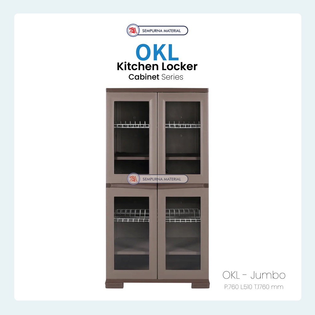 Olymplast Rak Piring - OKL JUMBO