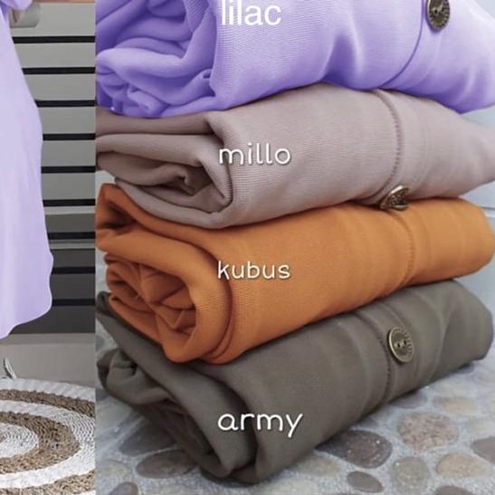 SABELA Tunik - Tunik Milano Premium LD100 / Long Tunik / Saku Kiri&Kanan / R.3 - 189-5312