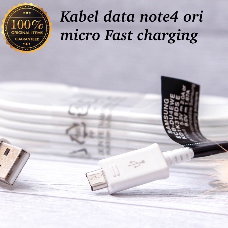 PROMO KABEL DATA NOTE4 MICRO 150CM FAST CHARGING