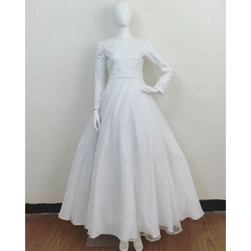 DRESS AKAD PREWEDDING BAJU LAMARAN HAJATAN