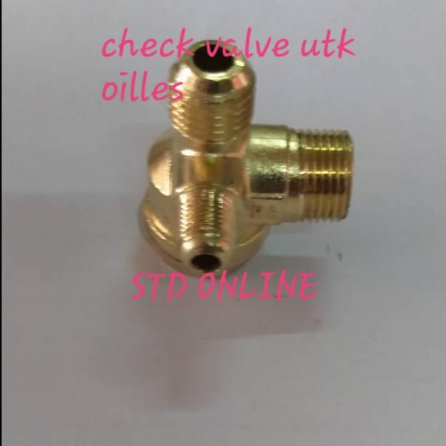 Check Valve Kompresor Oilles Chek Valve Otomatis Kompresor Oilles
