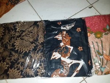 Ms Gamis Batik Modern Sriwedari Maxi Bumil/busui Katun Sogan All Size Jumbo