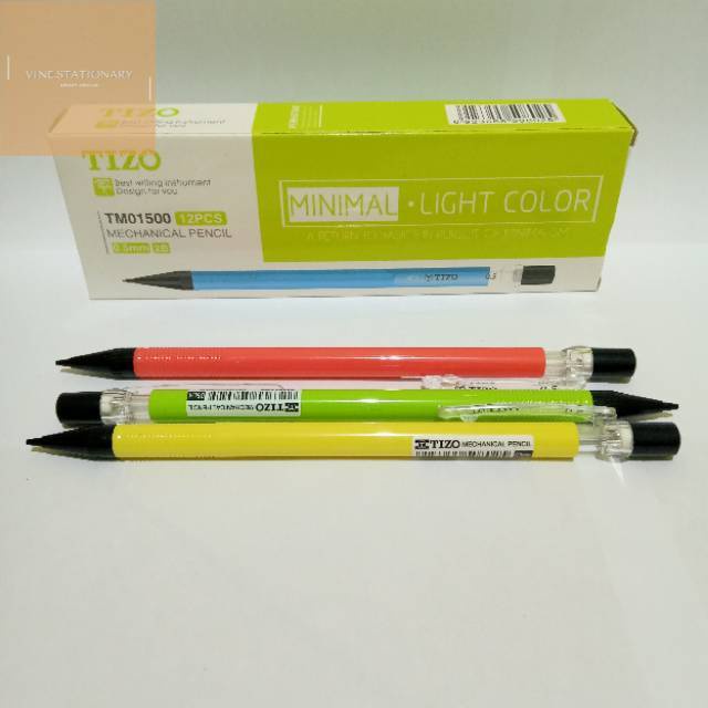 

Pensil Mekanik Tizo Kecil 0.5 mm Pensil Isi Ulang Tizo 0.5mm