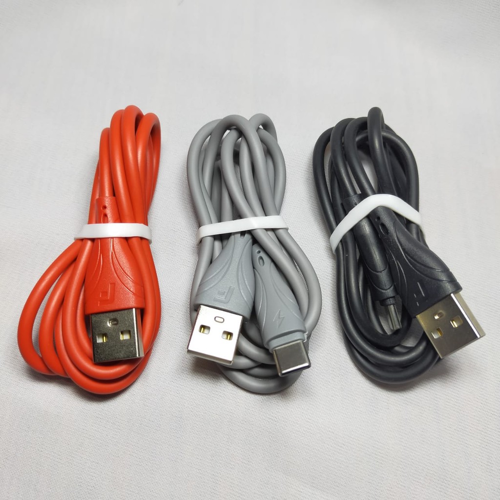 Kabel TYPE C FOOMEE NT12 100cm Data Cable Charger Casan Android TipeC Tipe TypeC Fast Charging 2.4A