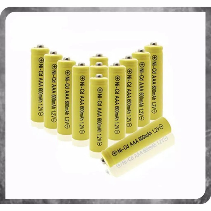 BA3- Baterai AAA Rechargeable 1,2 V Bisa Di Cas Ulang