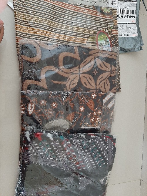 Tunic Zipper Seling Genes Tunik Seling Parang Kawung Batik Busui Friendly Seragam Tunik Batik