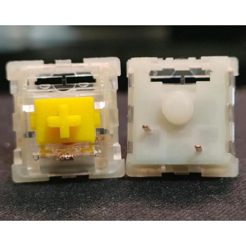 KTT / Content Custard Milky Yellow - 3 Pin (Linear - Plate Mount)
