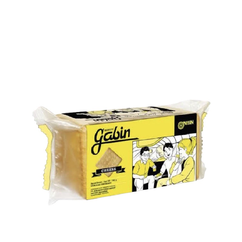 

Nissin Gabin Biskuit Keju 140 gr