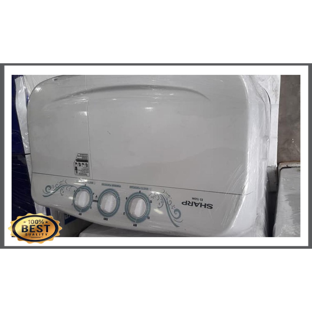 Alat Electronik -  Mesin Cuci 2 Tabung Sharp T65 / T68 7 Kg Cuci dan Kering Low Watt VB-1287-967