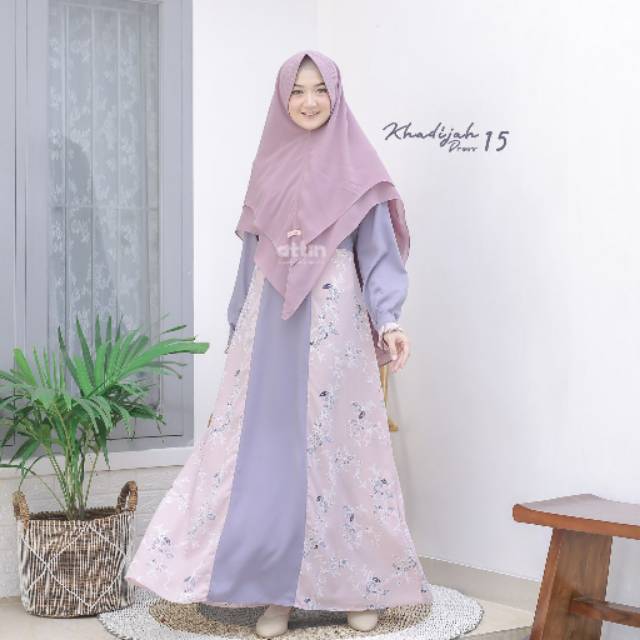 GAMIS DRESS KHADIJAH BUSUI CASUAL PESTA BY ATTIN