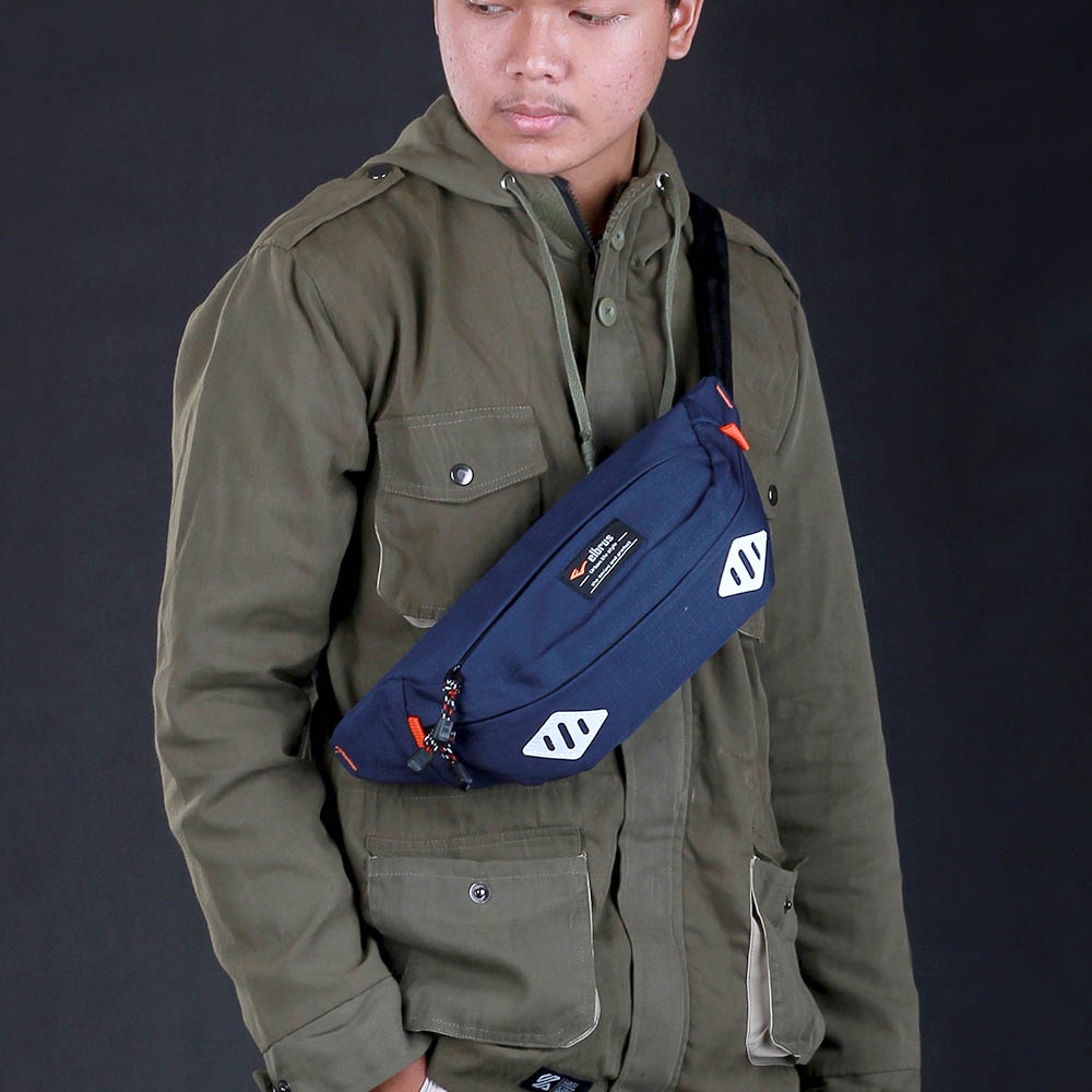 Tas Waist Bag Pria Cowok  Distro Keren Original Premium 170