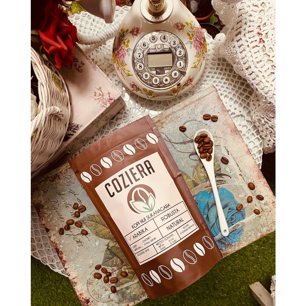 

KOPI ARABIKA BUBUK SUKANAGARA (Natural) "Coziera" 250gr