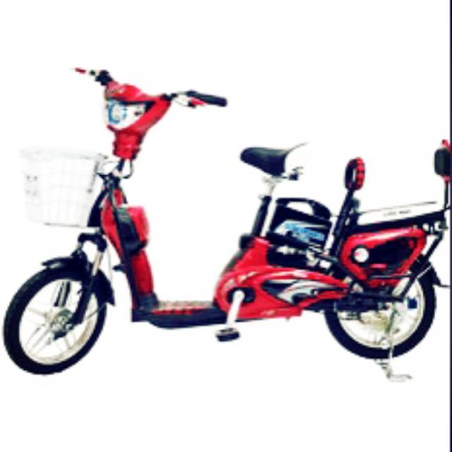 Sepeda listrik Earth gold super rider platinum