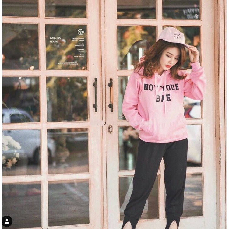 VS - SWEATER HOODIE NOT YOUR BAE