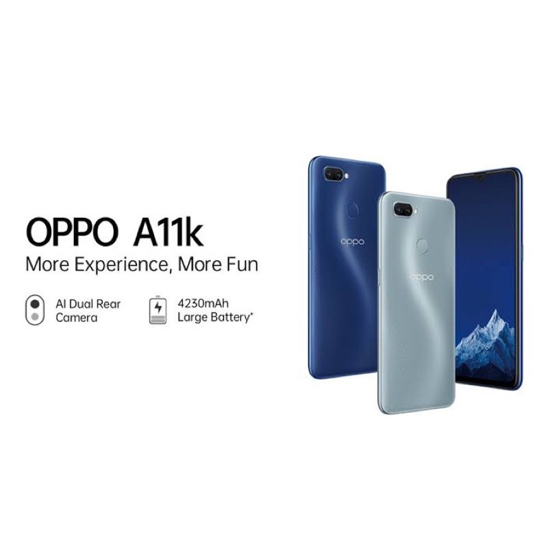 PROMO CUCI GUDANG HP oppo a11k ram 2/32 GARANSI RESMI OPPO 1 Tahun