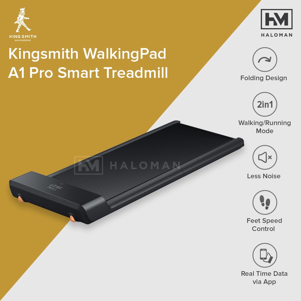Kingsmith WalkingPad A1 Pro Smart Treadmill Walking Machine Foldable