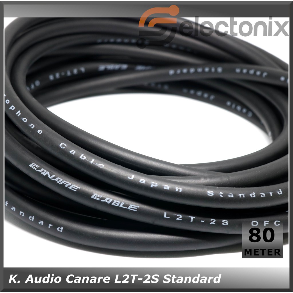 Kabel Audio Canare L2T-2S OFC Japan Standard [80m]