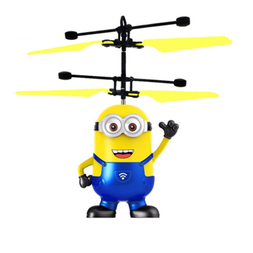 Mainan Helicopter Induksi Infrared Dengan Sensor Terbang Untuk Anak