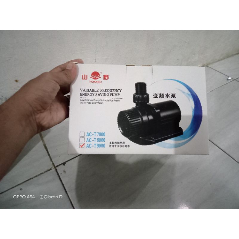 Yamano act 9000 ac-t 9000 pompa kolam