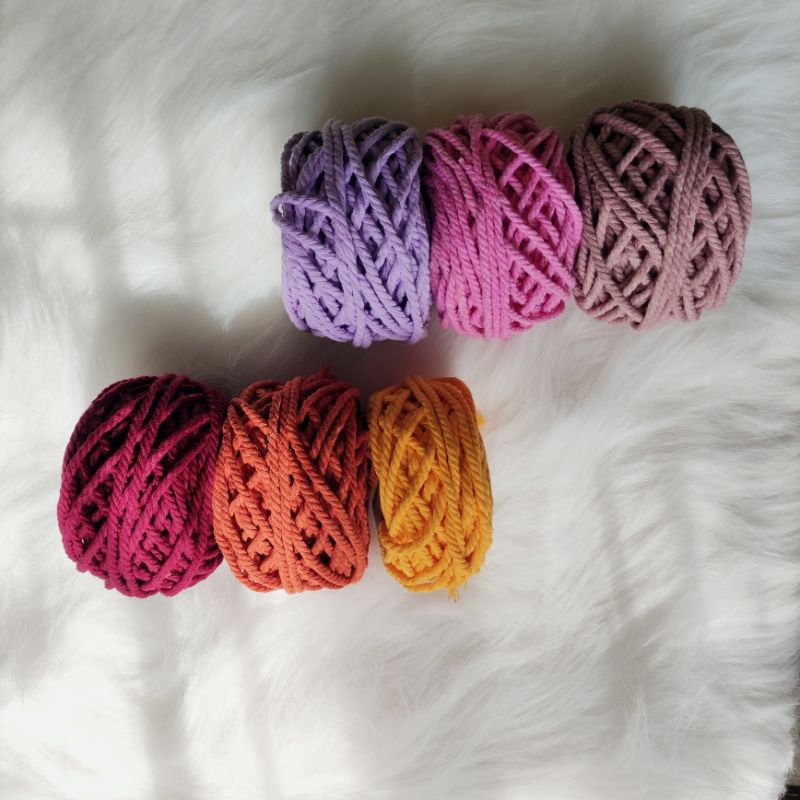 benang macrame tali macrame 4mm | tali makrame wallhanging