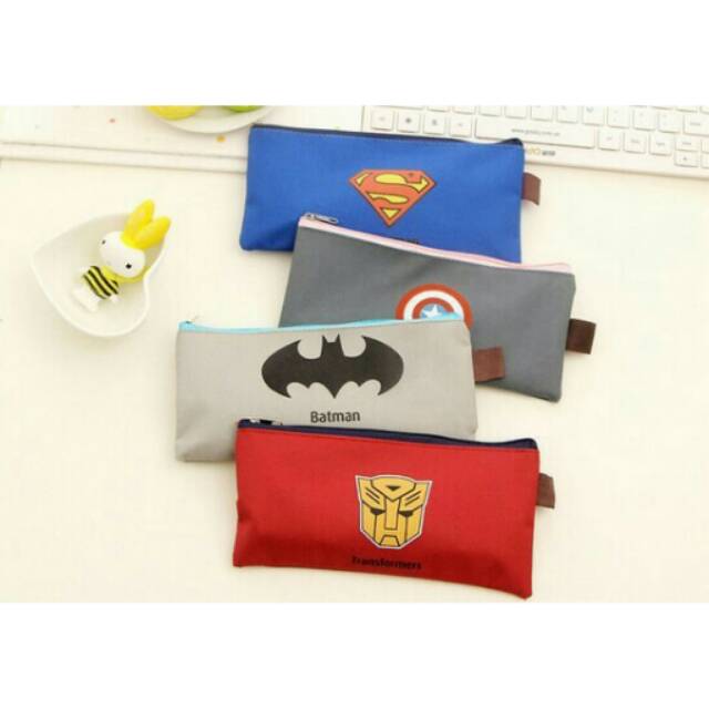 

tempat pensil superhero