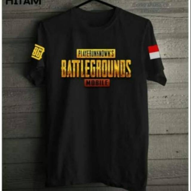 Murah Kaos custom battlegrouns lengkap bahan combed 30s