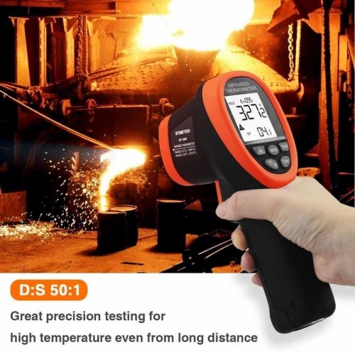 BTMETER BT-1800 Infrared IR Thermometer handheld gun 0 to1800℃ promo