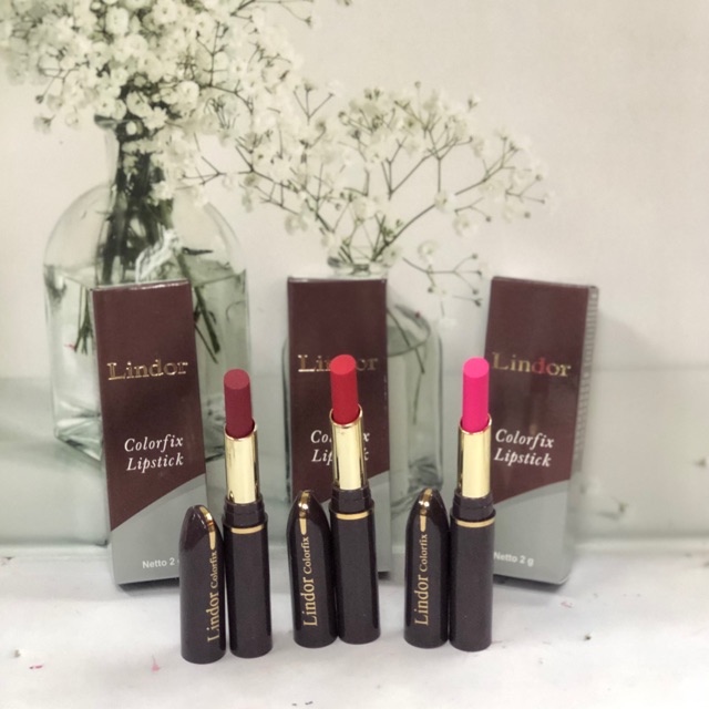 [LUSINAN] LIPSTIK LINDOR COLORFIX