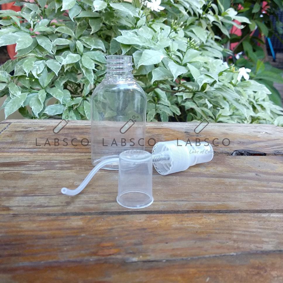 [VIP] Botol SPRAY Oval 30ml PET plastik tutup semprot pump kosong wadah isi ulang 30 ml refill kosme