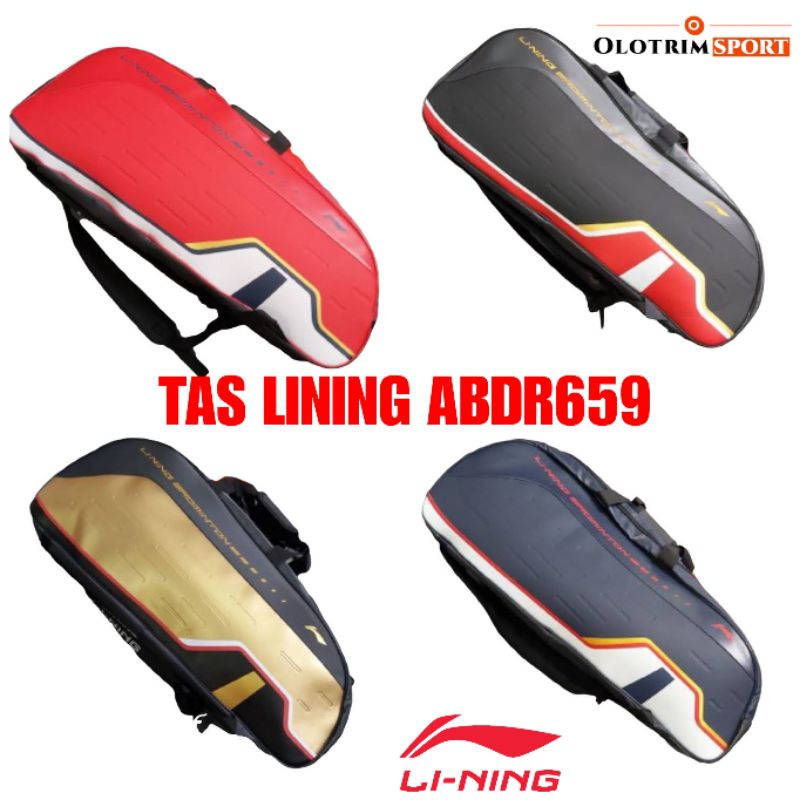 Tas Badminton LINING ABDR659 ABDR 659 6 IN 1 Original