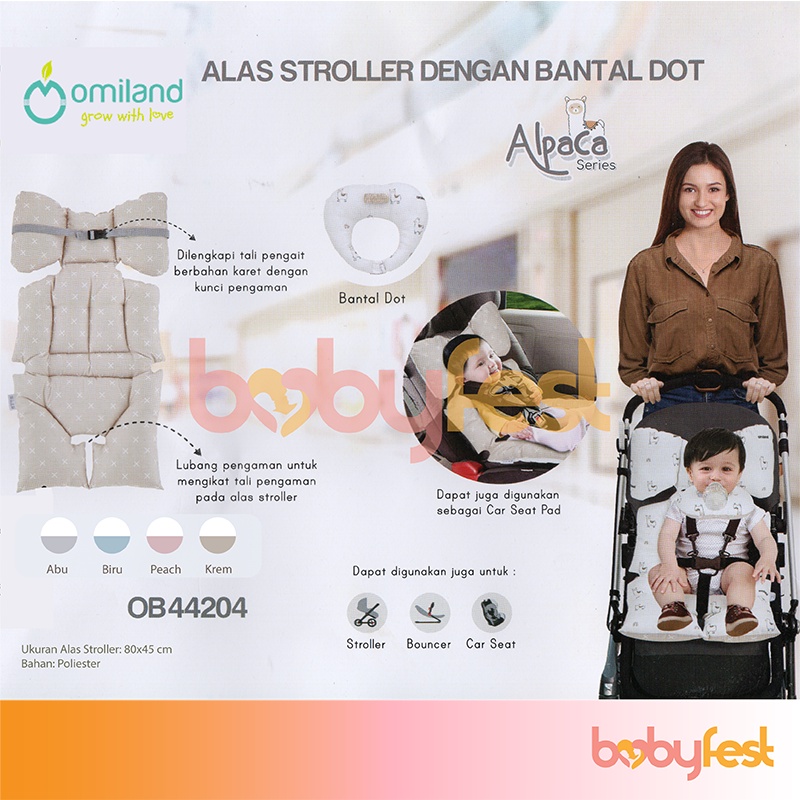 Omiland Alas Stroller Alpaca Series OB 44201-4