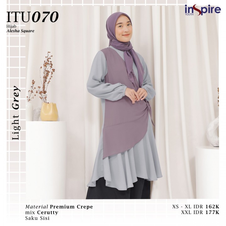 Tunik ITU 070 / Fashion Muslim Tunik Terbarubu 2022