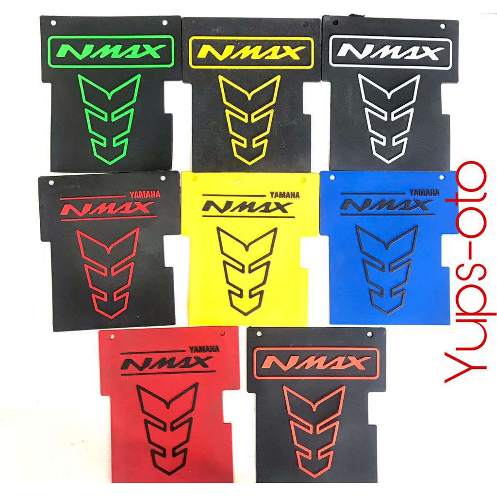 MUD FLAP YAMAHA NMAX MUDFLAP NMAX ANTI LUMPUR NMAX KARET PELINDUNG DINAMO STARTER MODEL PANAH  MUD FLAP YAMAHA NMAX TULISAN MUDFLAP NMAX ANTI LUMPUR NMAX KARET PELINDUNG DINAMO STARTER TULISAN