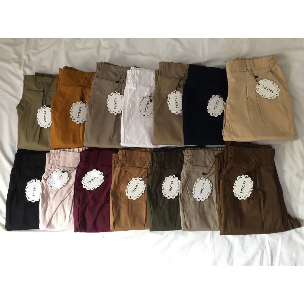 CELANA FAUZIRA BAHAN KATUN STRECH IMPORT/BISA COD