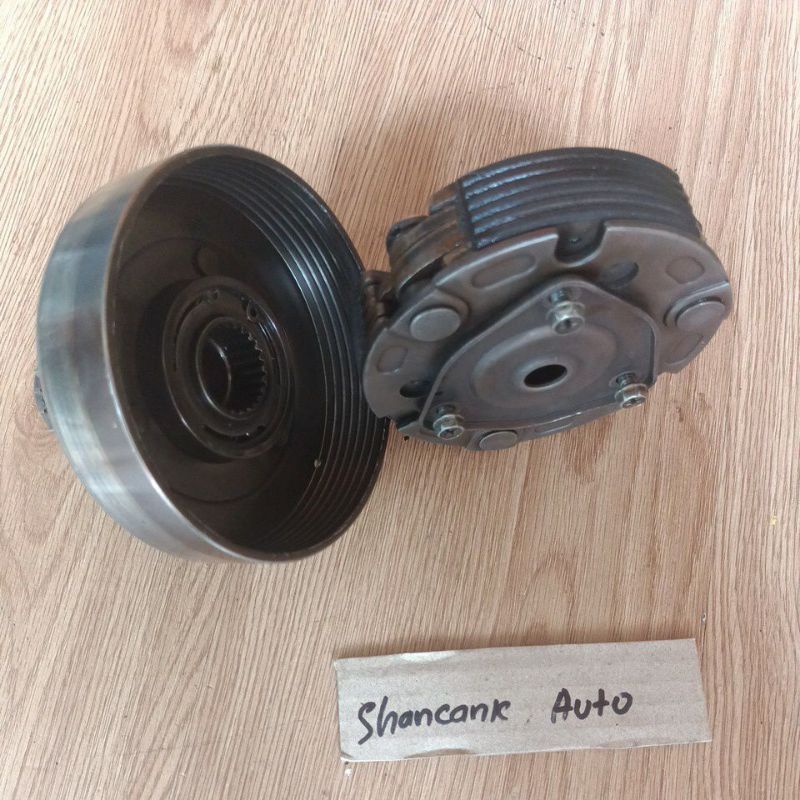 house sproket, mangkok, kampas ganda kopling KPH, karisma, Kirana Supra x 125 original copotan