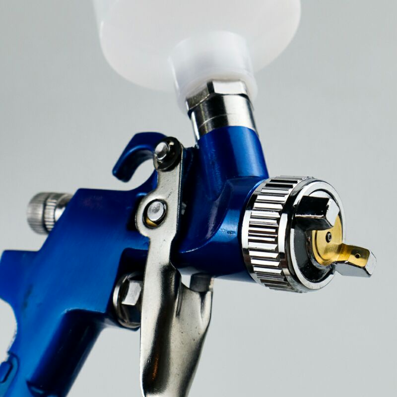 M Profesional Spray Gun Nozzle HVLP Airbrush h-2000 Blue